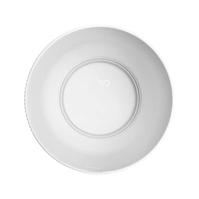 jazz rond 26cm blanc soie